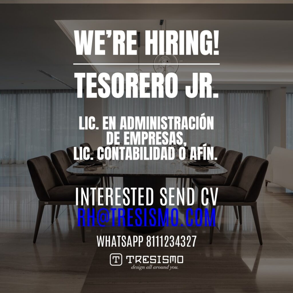 Tesorero/a Jr