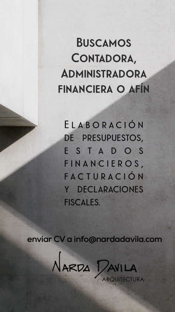 Contadora, administradora financiera o afín