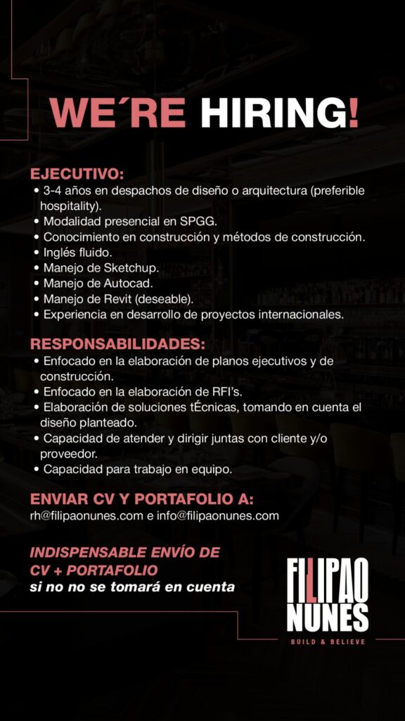 Arquitecta Proyecto Ejecutivo