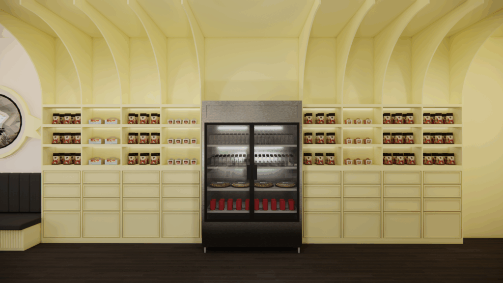 Diseño Interior para Dulce y Salado Delicatessen