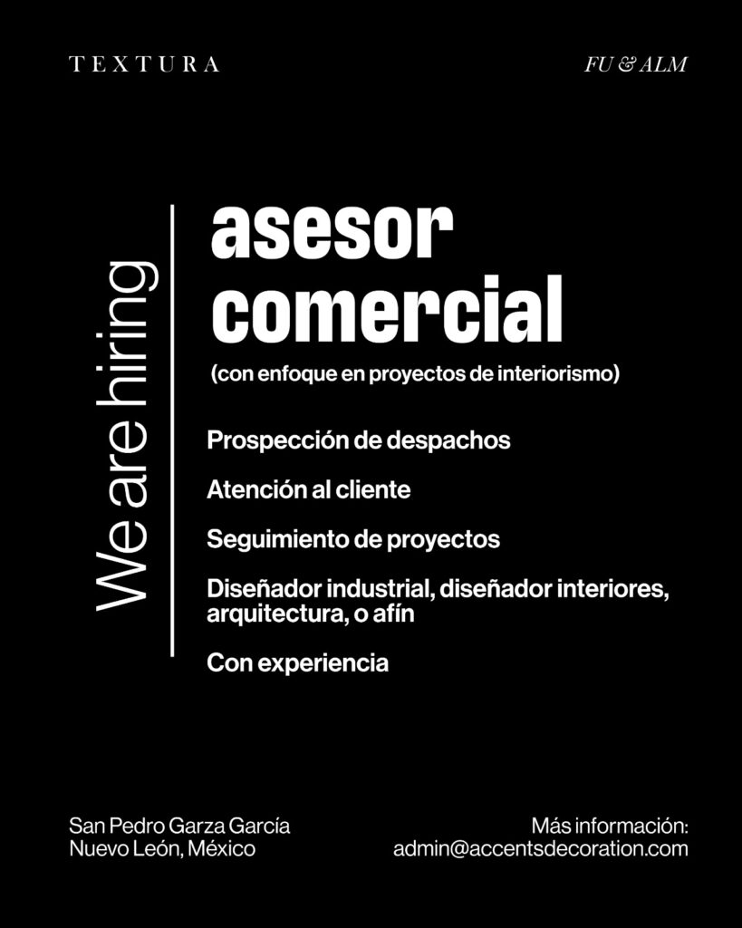 ASESORA COMERCIAL PROYECTISTA