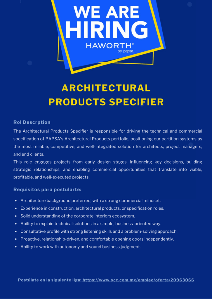 Architectural Products Specifier